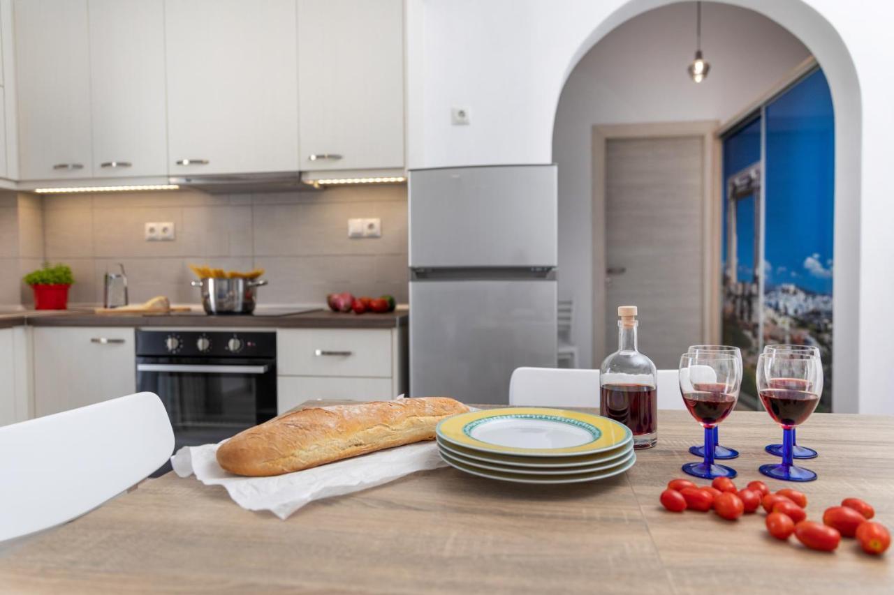 Appartamento Azur Naxos City Esterno foto